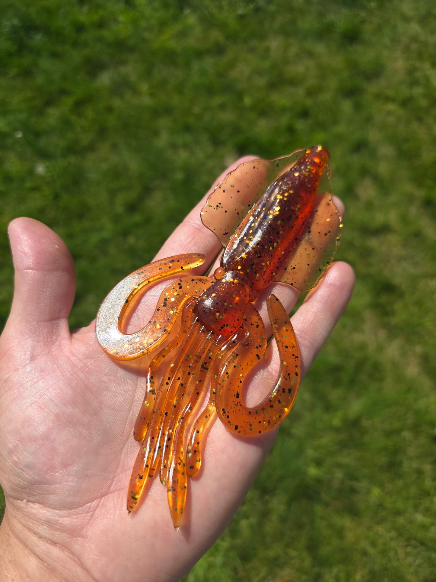 HitchHiker Baits Aussie Squid – 6" Soft Plastic Squid Bait