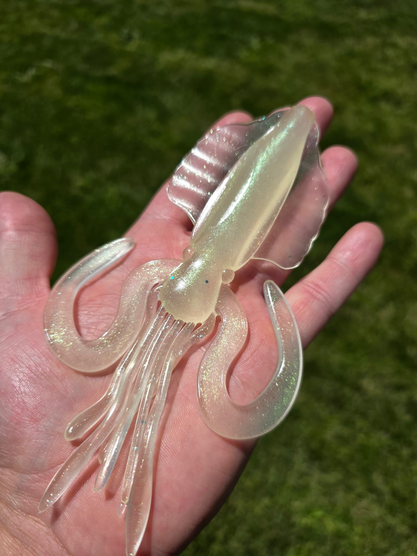 HitchHiker Baits Aussie Squid – 6" Soft Plastic Squid Bait
