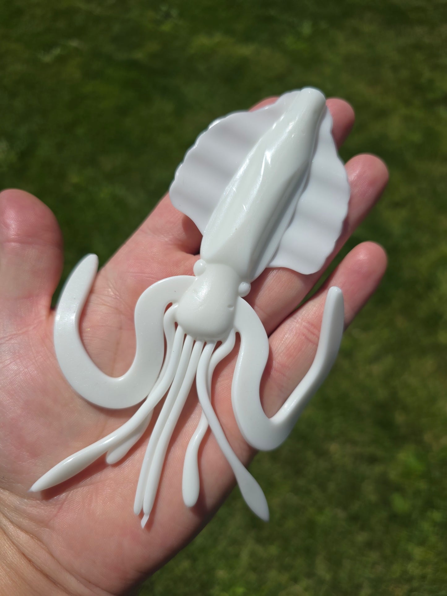 HitchHiker Baits Aussie Squid – 6" Soft Plastic Squid Bait